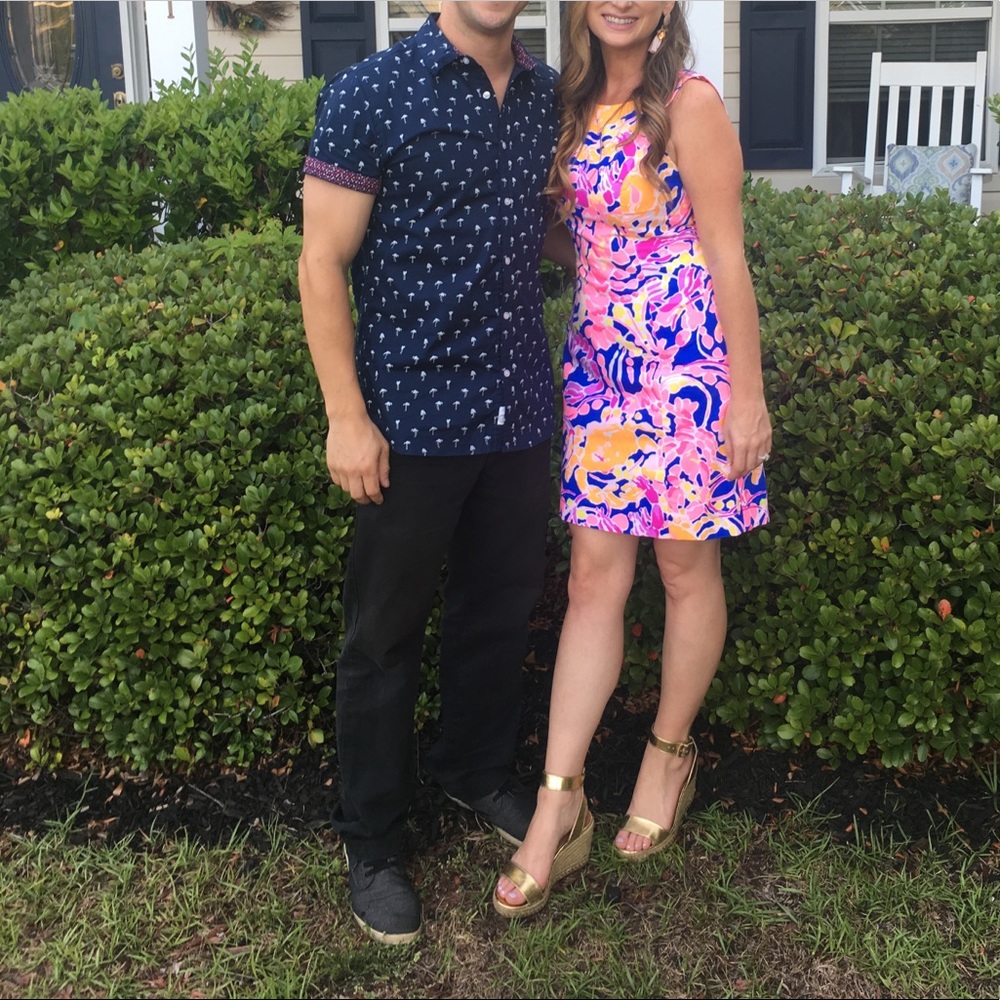 Size 0 Lilly Pulitzer tie back dress